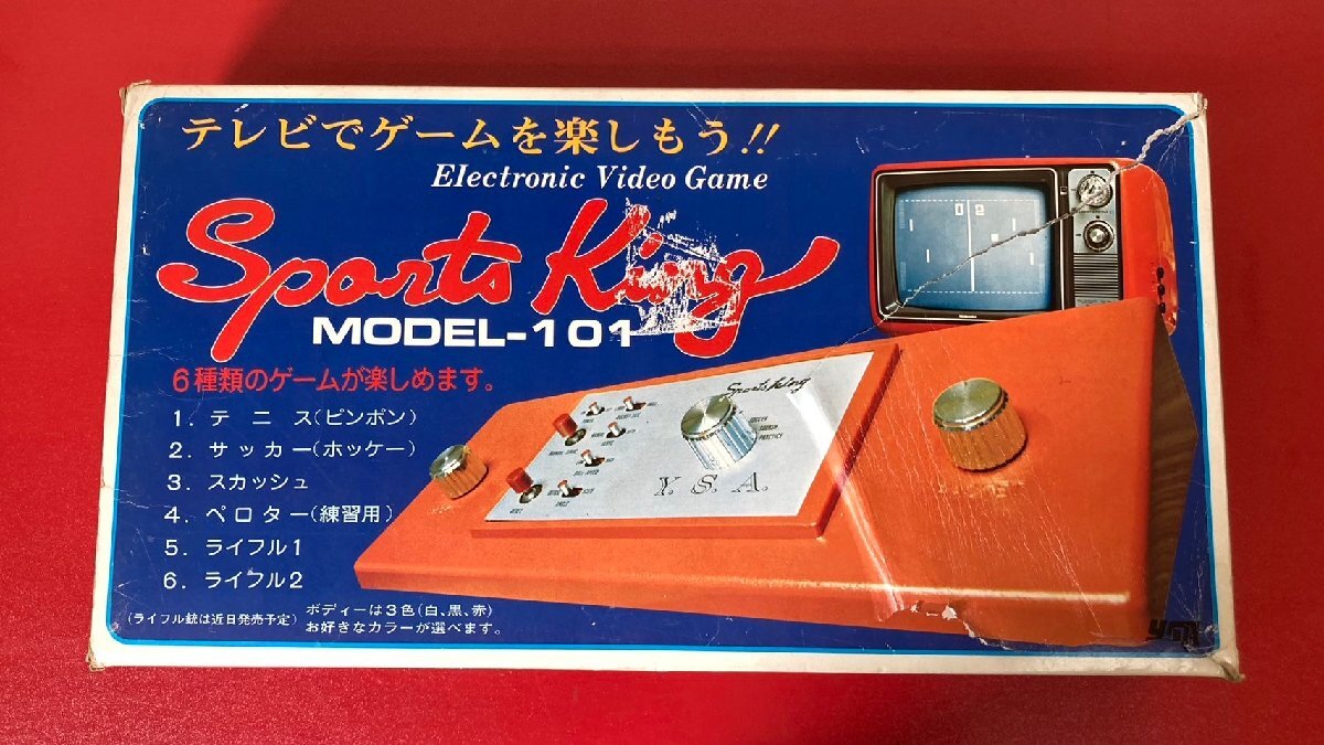 1 jpy ~ Sports King retro game MODEL-101 present condition goods ( operation not yet verification ) / tennis / soccer / Squash /perota-/ life ru1*2