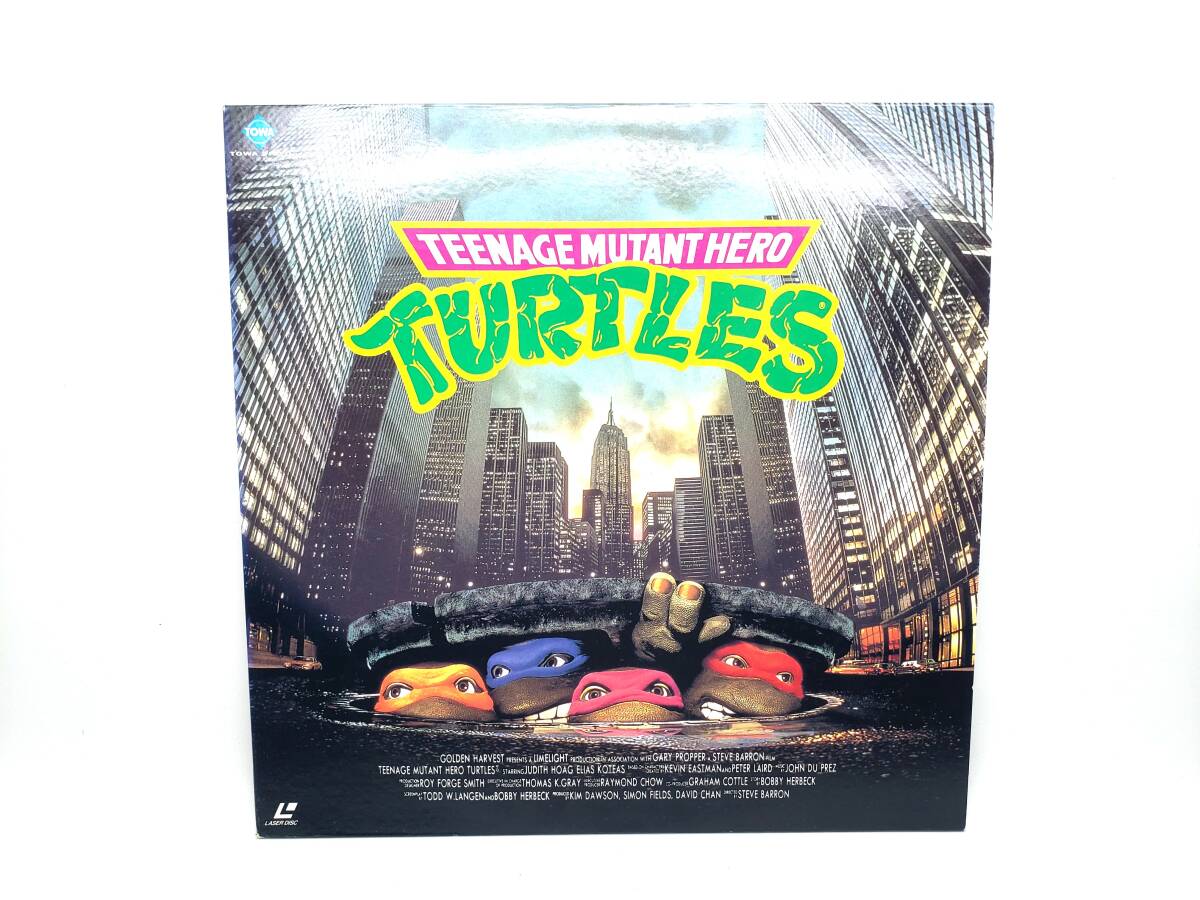 ミュータントタートルズ TEENAGE MUTANT HERO TURTLES レーザーディスク LD_画像1