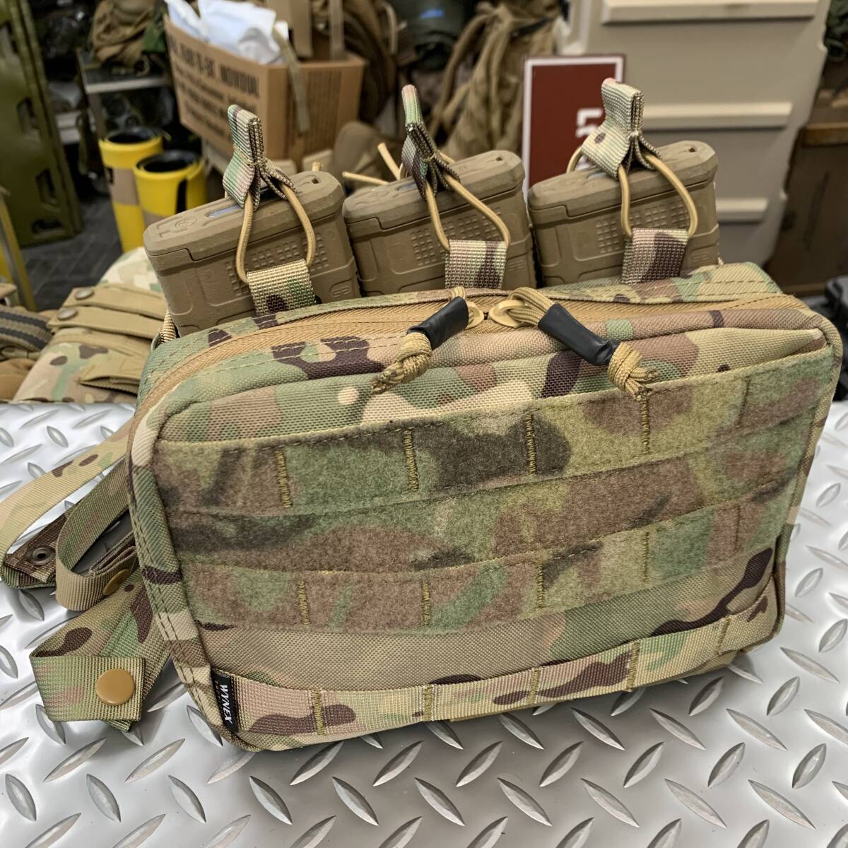 米軍放出 WYNEX Tactical Mag Admin Pouch ユーティリティポーチ マルチカム sds eagle ferro crye shawconcepts hsgi _画像1