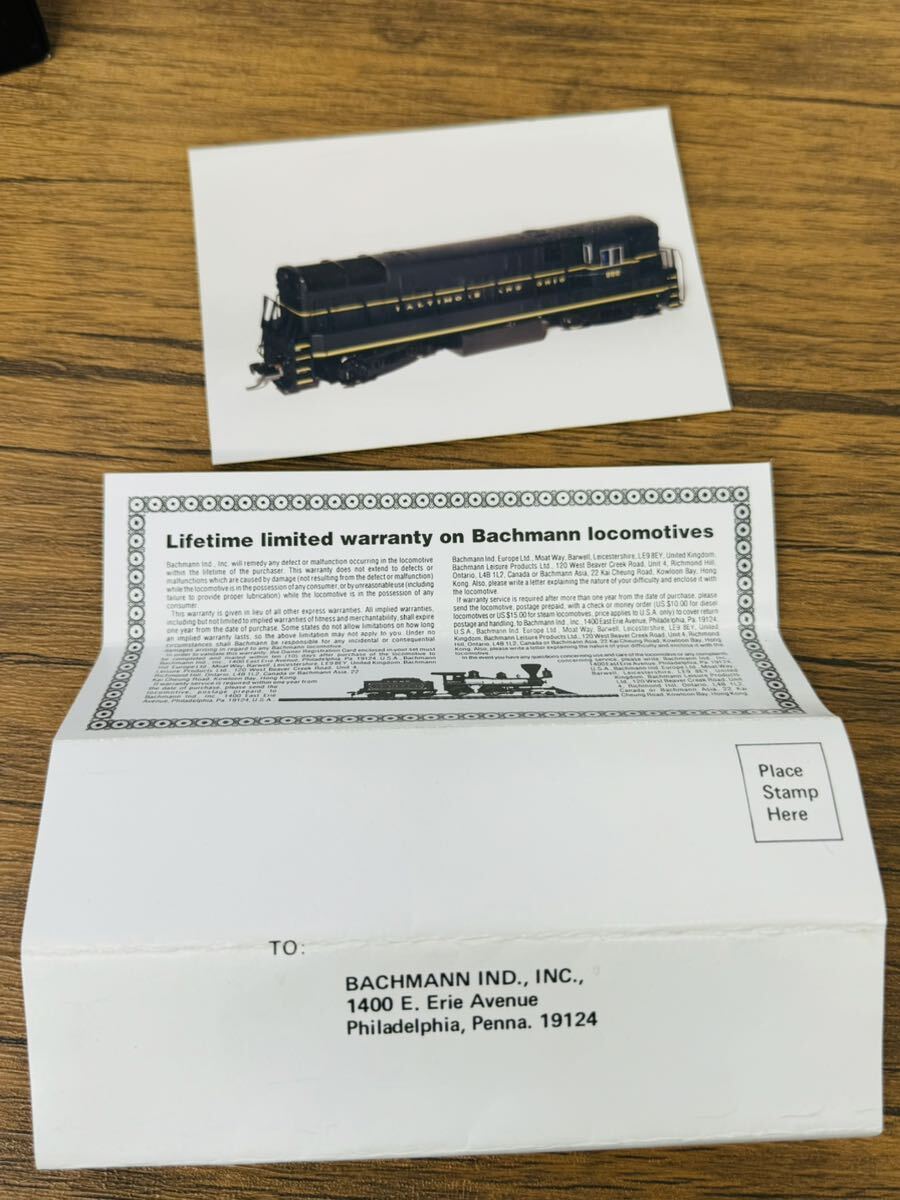 X413 送料無料　HOゲージ spectrum the master railroader series from Bachmann PHILADELPHIA PA 19124_画像9