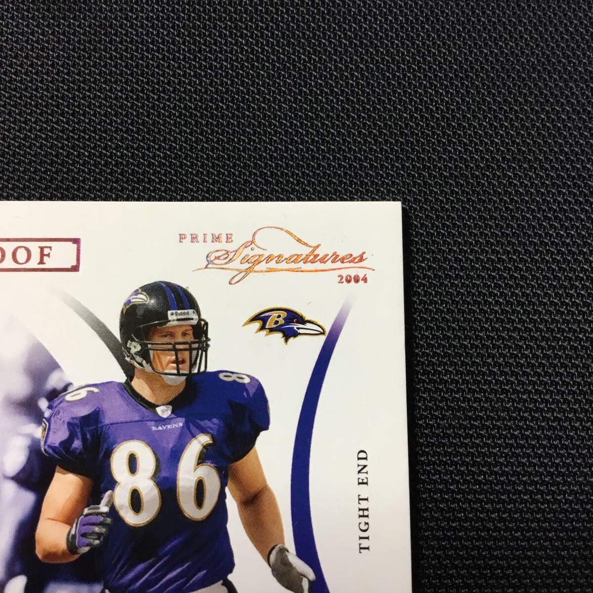 2004 Playoff Prime Sig Proof Todd Heap 150枚_画像3