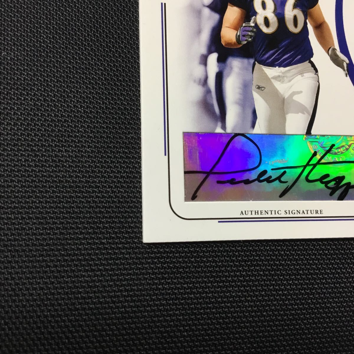 2004 Playoff Prime Sig Proof Todd Heap 150枚_画像4
