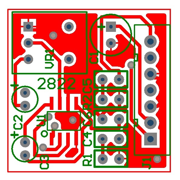 新TDA2822超小型アンプ基板キットBeansAmp2822MK2スイッチ付き　_画像4