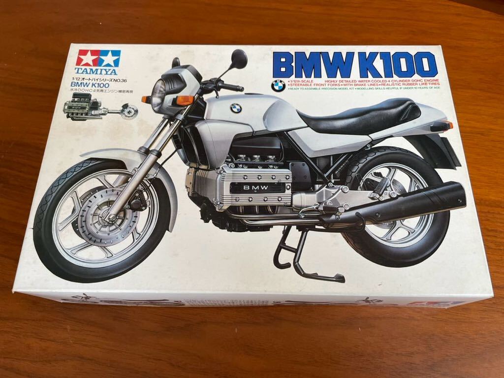 TAMIYA Tamiya пластиковая модель мотоцикл серии BMW K100 1/12 не собран 