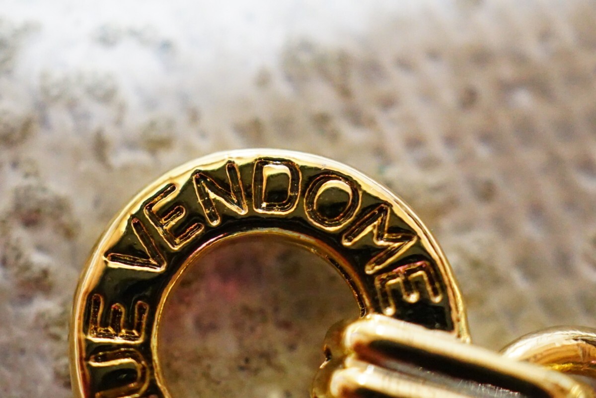 2095 VENDOME BOUTIQUE/ヴァンドームブティック ブランド ゴールドカラー ペンダント ネックレス ヴィンテージ アクセサリー 装飾品の画像4
