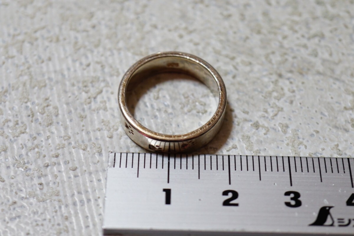 2064 海外製 シルバー リング 指輪 ヴィンテージ アクセサリー SILVER 925刻印 アンティーク シルバージュエリー 装飾品の画像5