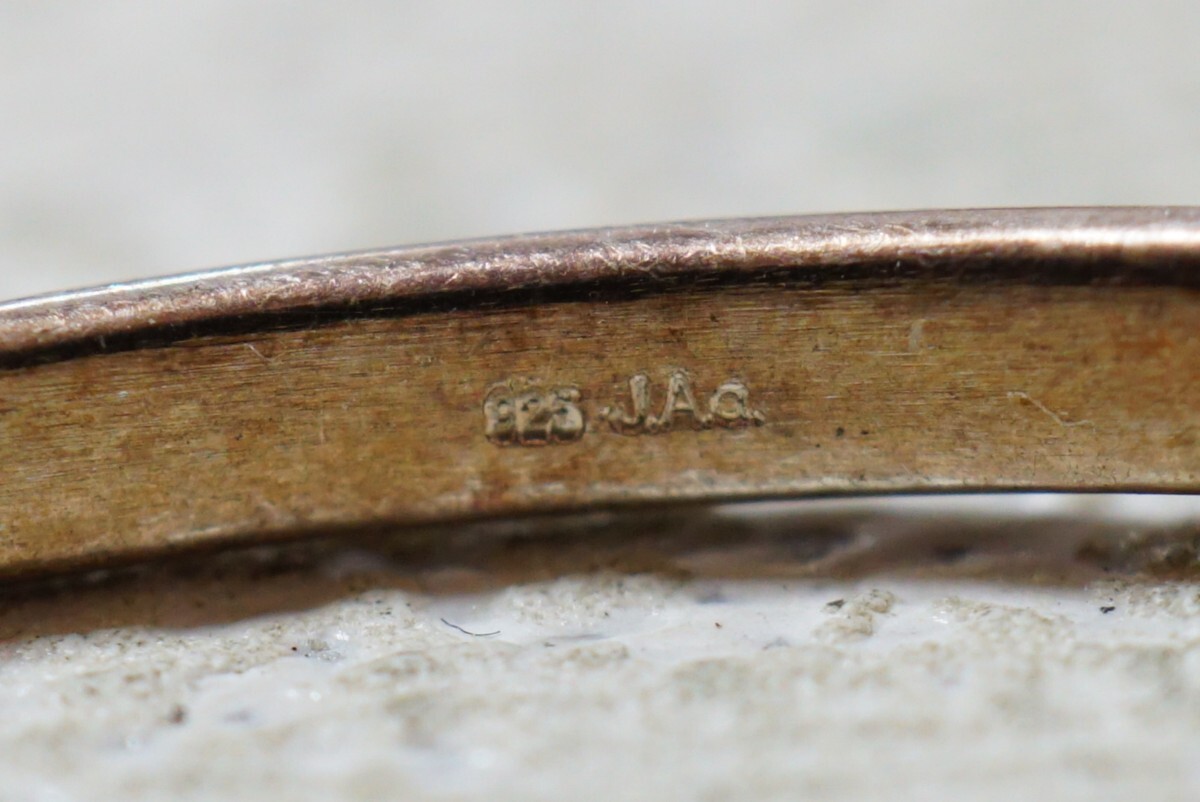 469 за границей производства J.A.C. серебряный браслет рука колесо Vintage аксессуары SILVER 925 печать античный браслет декортивный элемент 