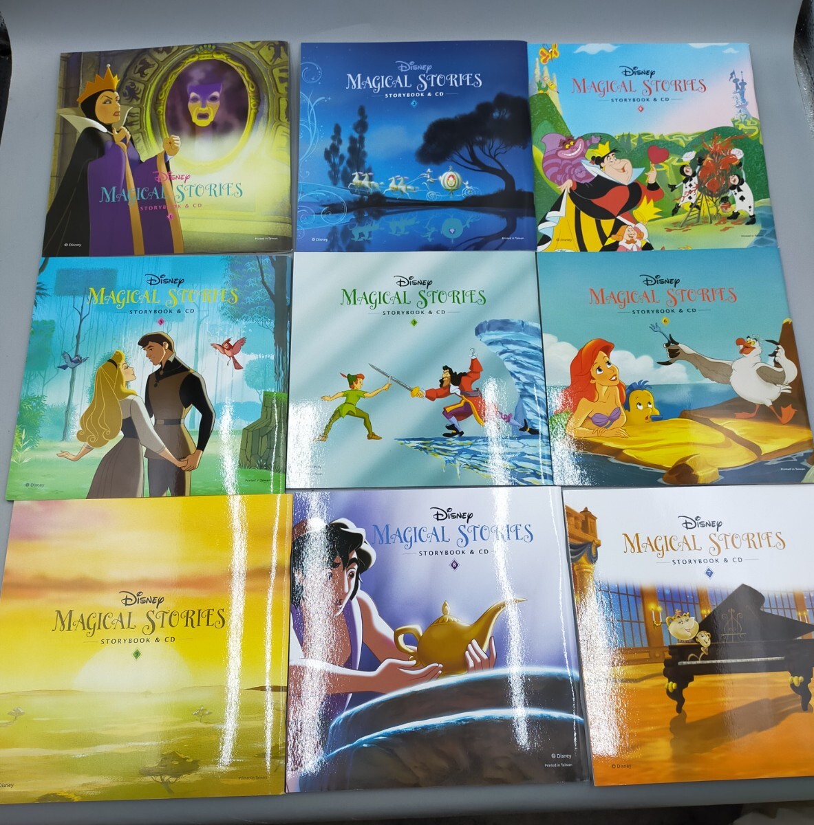 ☆ユーキャン 英語学習 Disney MAGICAL STORIES STORY BOOK&CD ディズニー 英語テキスト 絵本 解説本_画像4