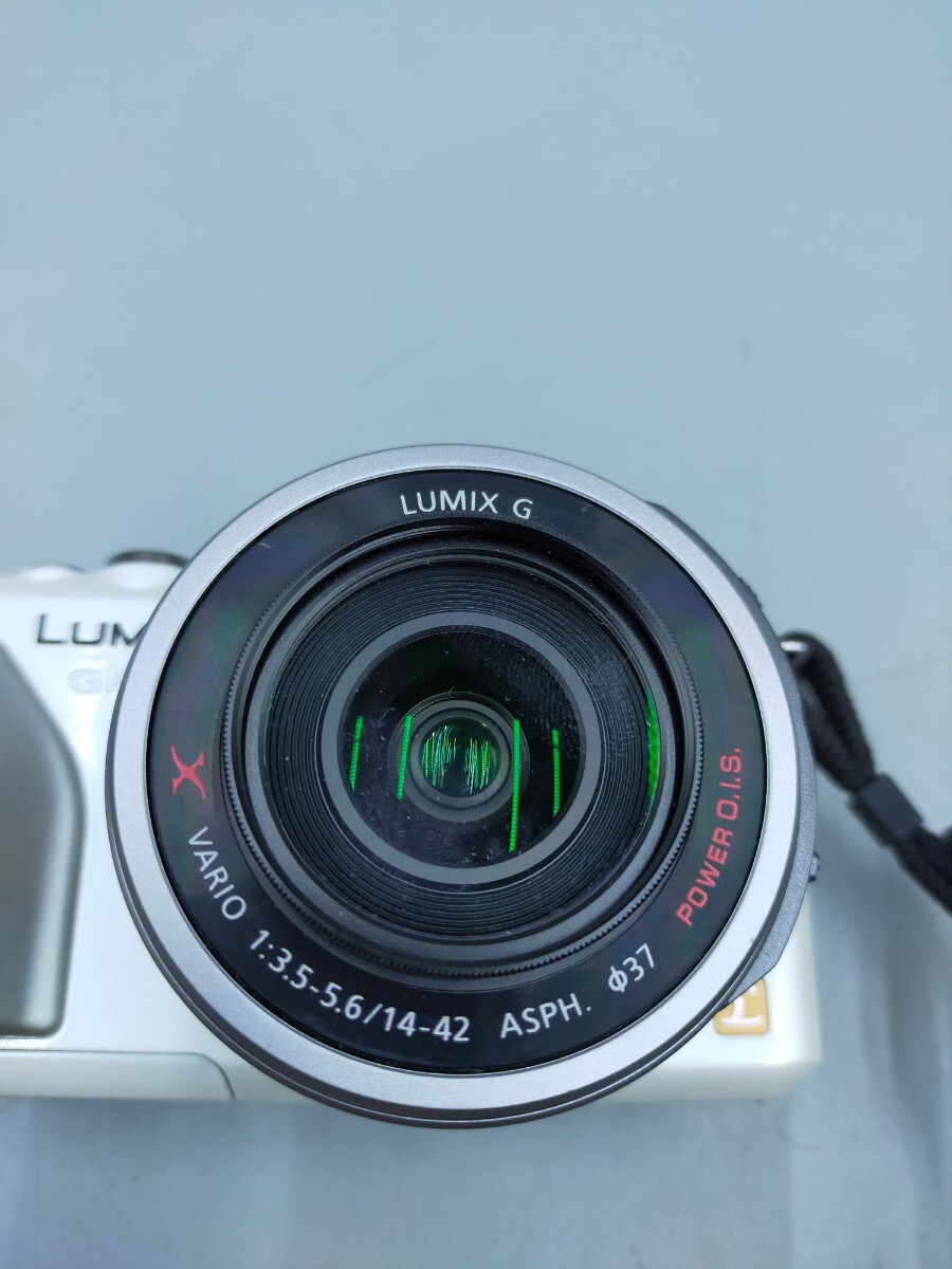 ●Panasonic LUMIX DMC-GF5 ホワイト ミラーレス デジタル一眼カメラ パナソニック ルミックスの画像3