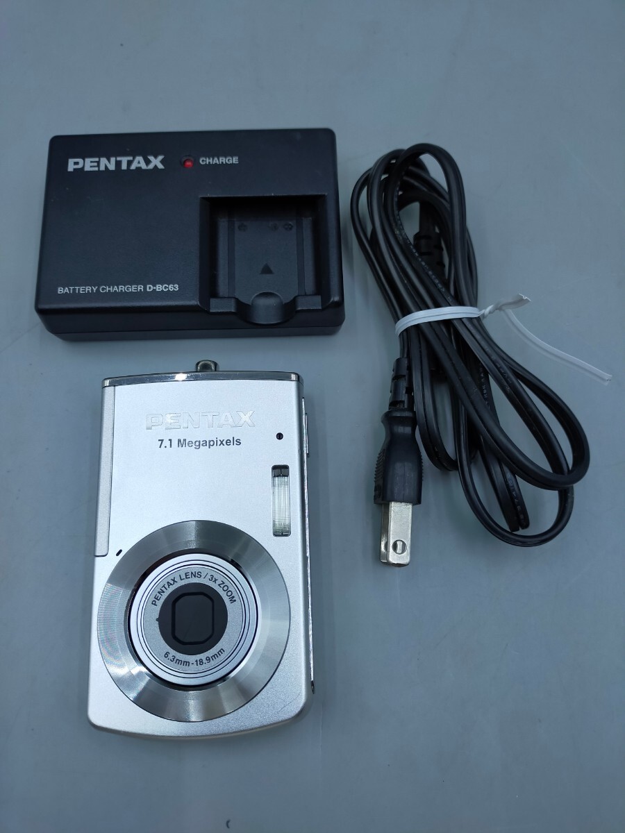 ●PENTAX Optio M30 シルバーコンパクトデジタルカメラ ペンタックス オプティオの画像1