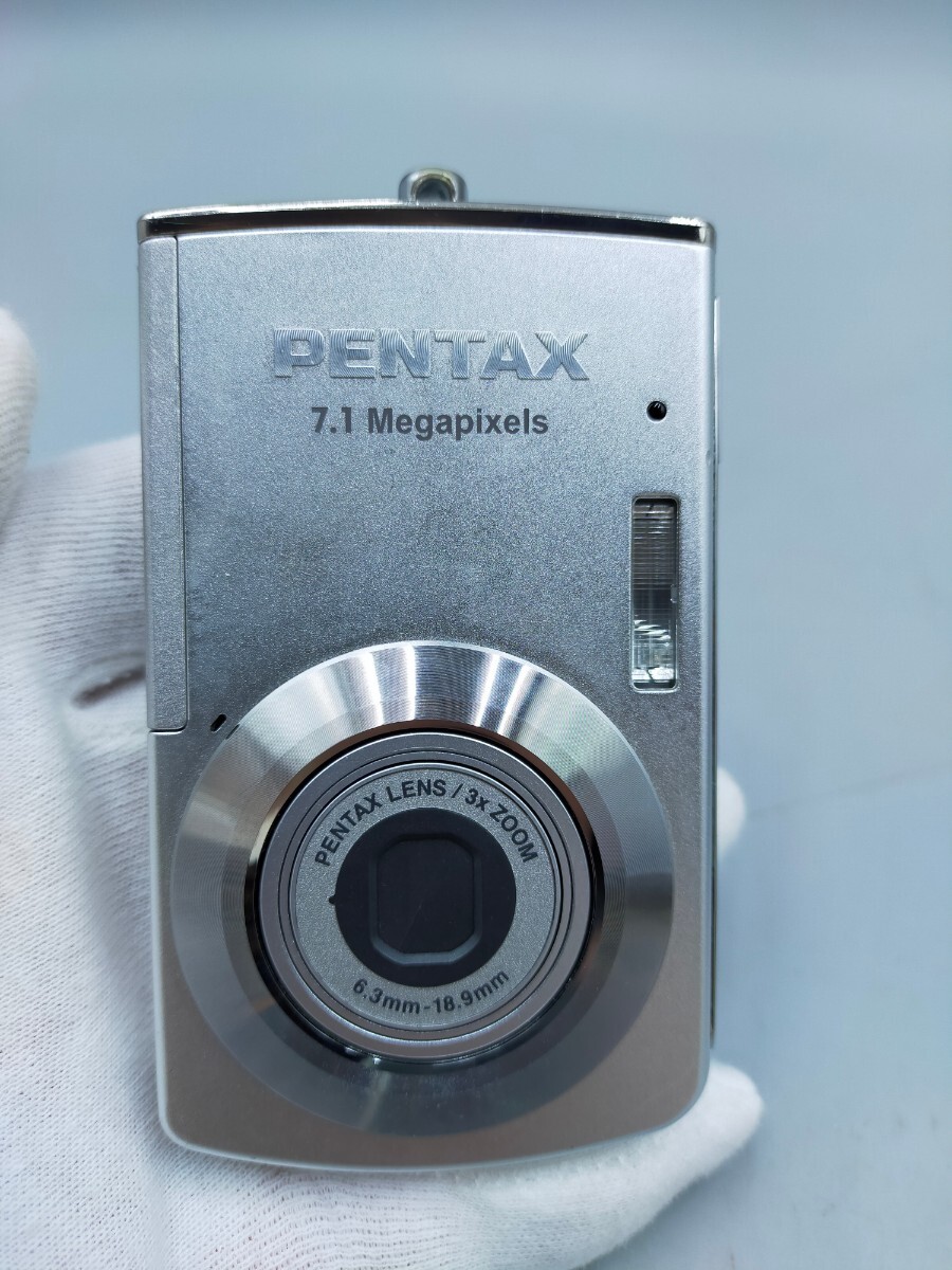 ●PENTAX Optio M30 シルバーコンパクトデジタルカメラ ペンタックス オプティオの画像3