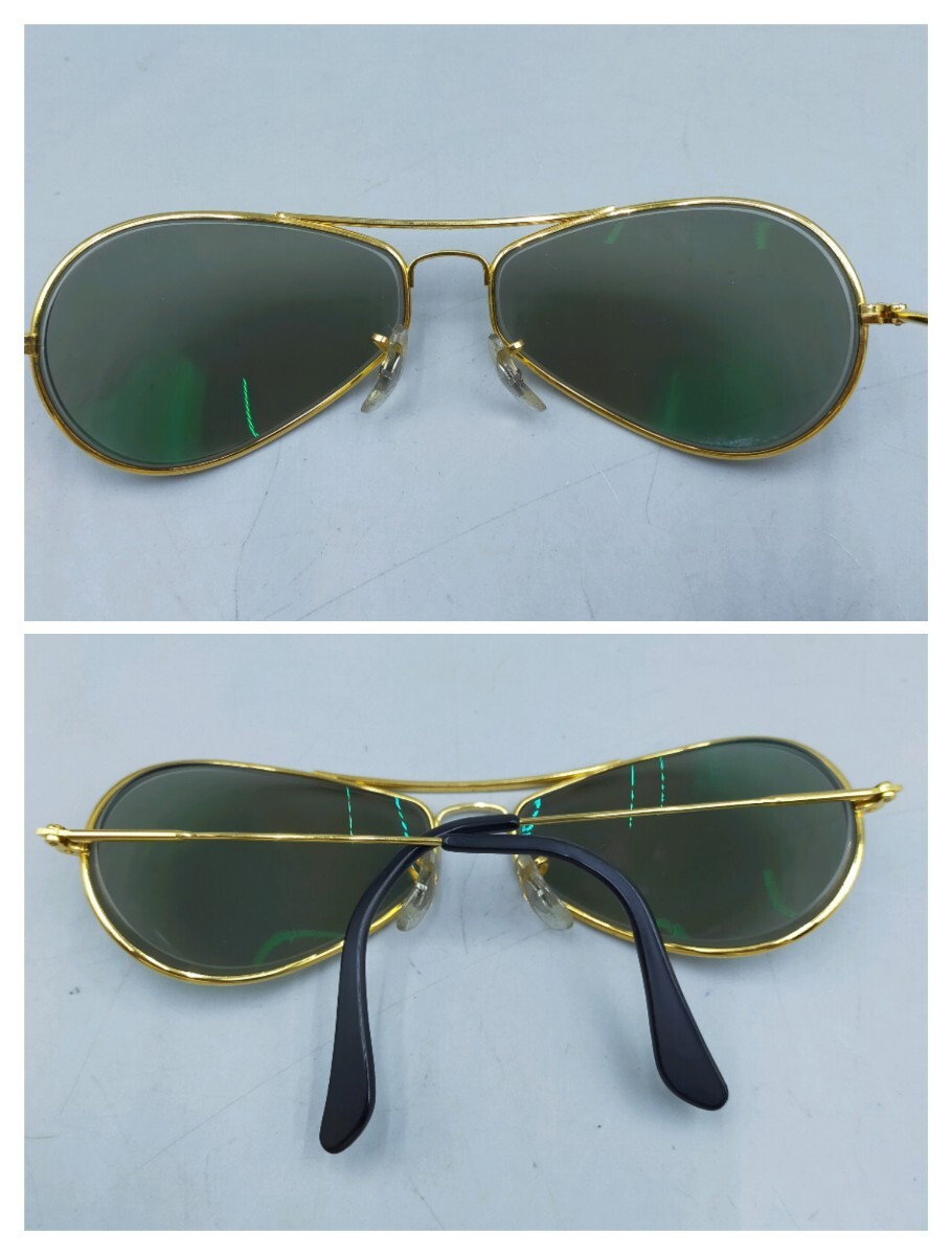 *Ray-Ban B&L солнцезащитные очки Gold рама RayBan 