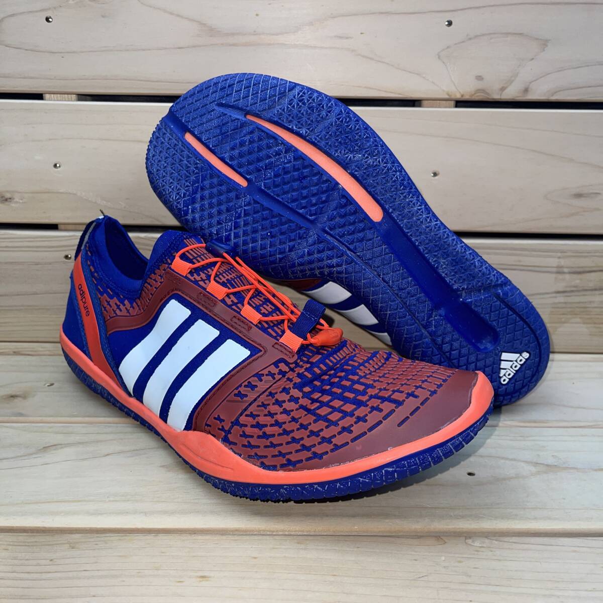 1 jpy start Adidas Adi pure 27cm adidas a.t. superlo DLX adipure blue orange men's training shoes 