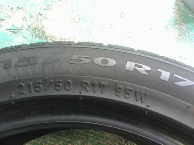 中古 ピレリ タイヤ 215/50R17_画像3