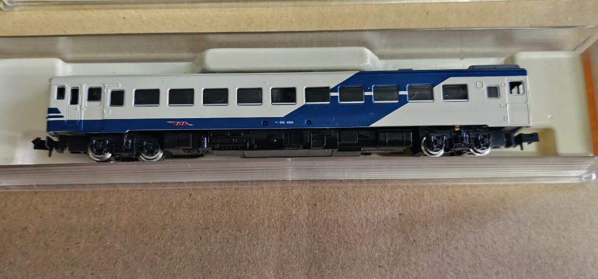 鉄道模型 Nゲージ KATO　S614B　キハ58系　特別色2両セット　現状品　(022)_画像3