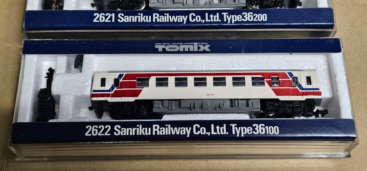  железная дорога модель N gauge TOMIX 2621 2622 три суша железная дорога модель 36 2 обе комплект текущее состояние товар (033)