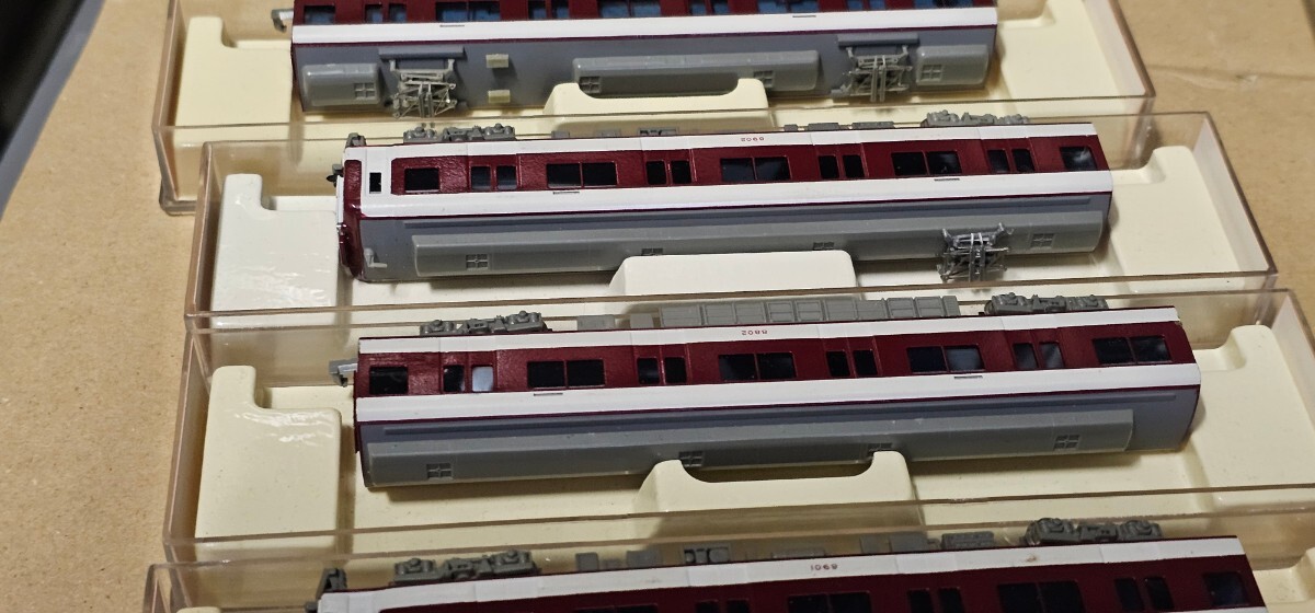 鉄道模型 Nゲージ　エンドウ　近鉄8800系　4両セット　現状品　(035)_画像8