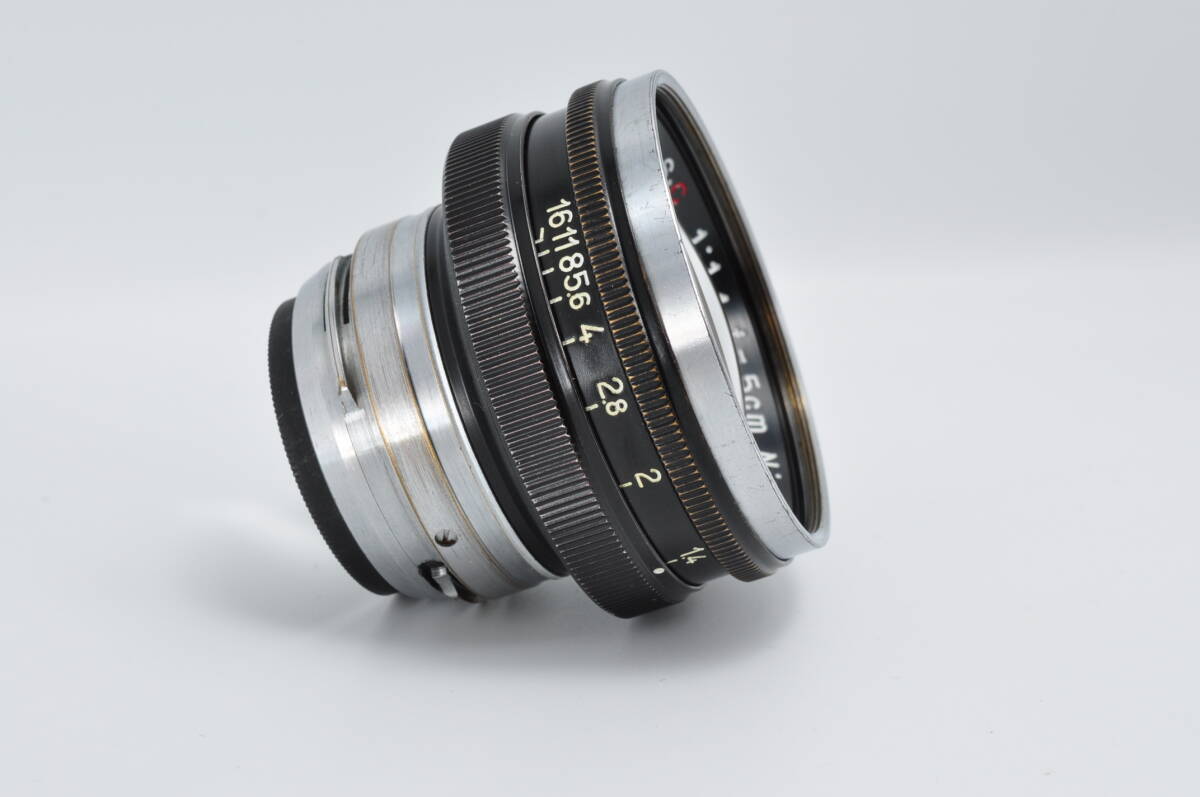 [ beautiful goods ]Nikon Nikon Nippon Kogaku NIKKOR-S*C 5cm 50mm F1.4 S mount #0210