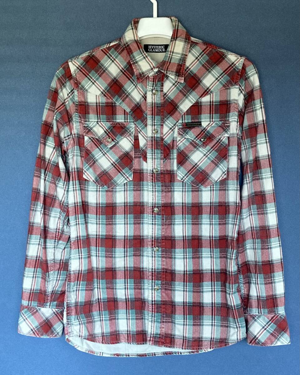 HYSTERIC GLAMOUR Hysteric Glamour long sleeve shirt check pattern 