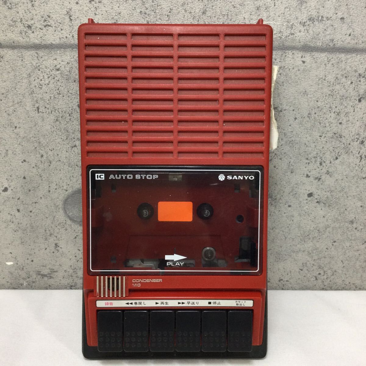 サンヨーカセットレコーダー MR2200 Yahoo!オークション - 【サンヨー/SANYO】MR2200 カセット