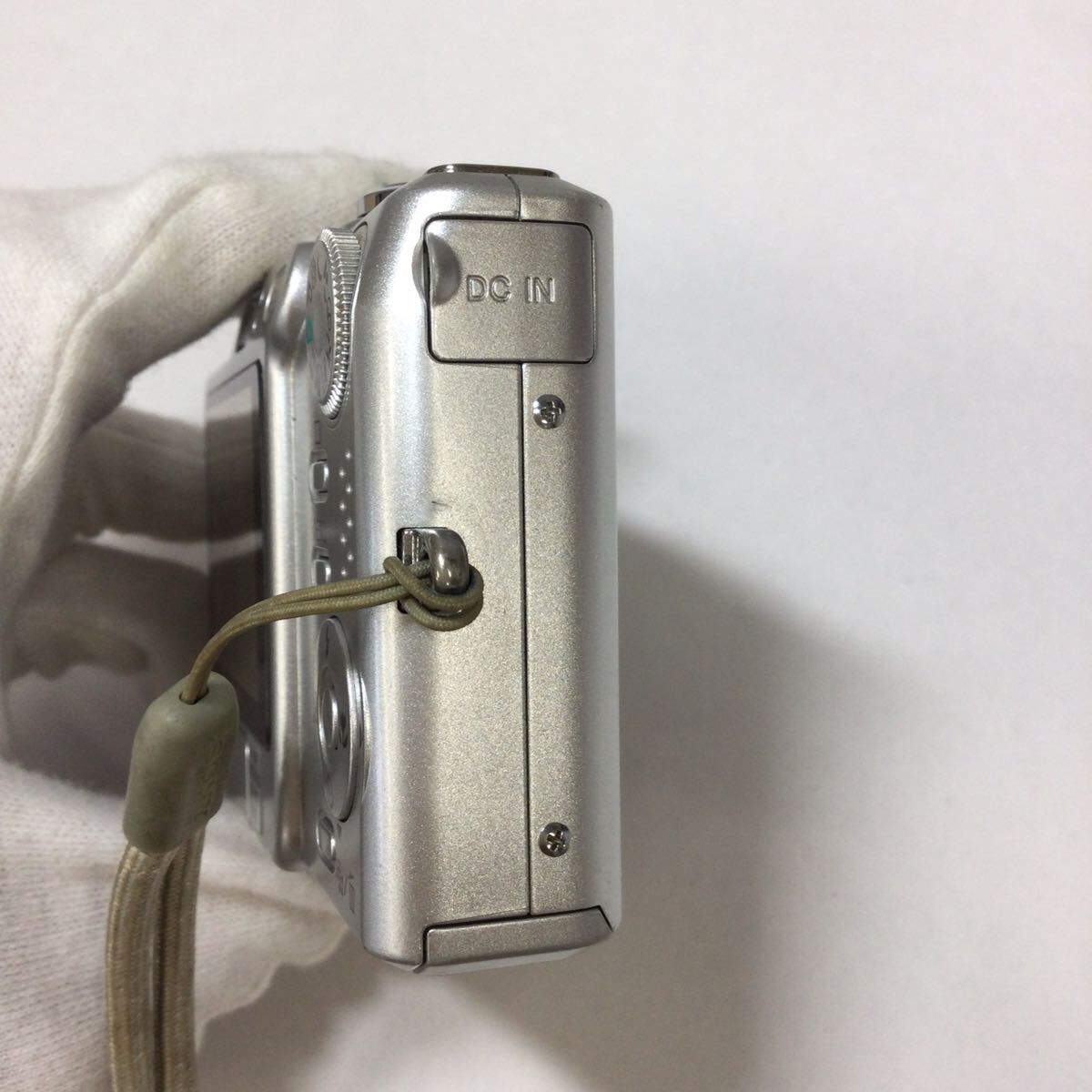 ※【SONY/ソニー】DSC-W30 Cyber-shot サイバーショット コンパクトデジタルカメラ MPEGMOVIE VX デジカメ シルバー バッテリー付き ケース_画像6