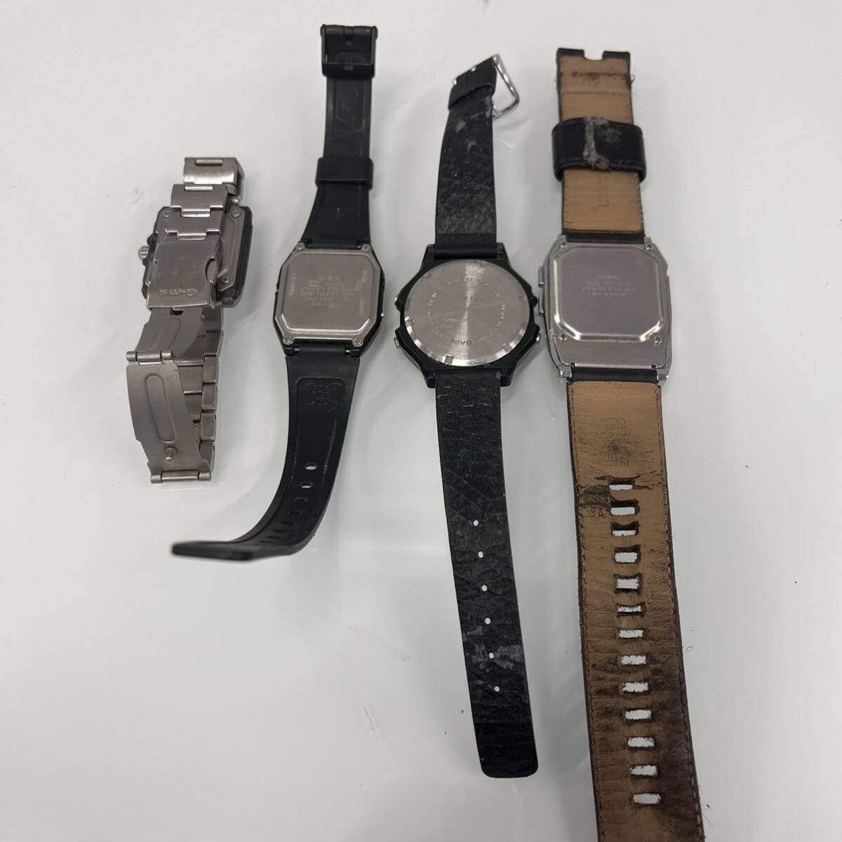 *[CASIO/ Casio / summarize ] wristwatch DBC-1500 W-200 AW-48H MSG-700 Baby-G quartz digital WATER RESIST 100M DATA BANK 150 Junk 