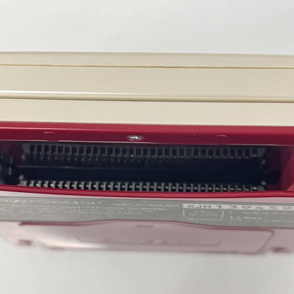 ☆【任天堂/ニンテンドー/Nintendo】ゲームボーイアドバンスSP ファミコンカラー AGS-001 ゲームボーイアドバンス 本体 動作未確認 中古_画像4