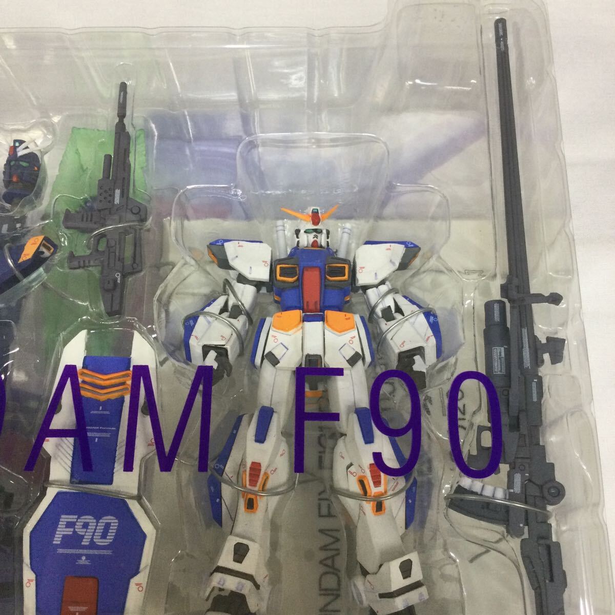 ◎【BANDAI】GUNDAM FIX FIGURATION #0021a ガンダム F90 ガンダムF91 ハリソン大尉専用機 ホビー おもちゃ 当時物 ほぼ未開封_画像6