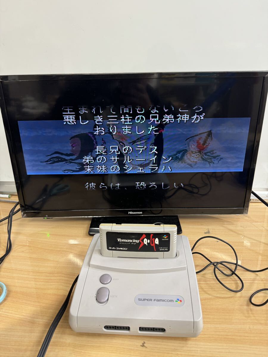 *[ рабочий товар ]SFC Super Famicom Jr. SHVC-101 Nintendo nintendo Nintendo управление /AC/AV кабель есть Hsu fami