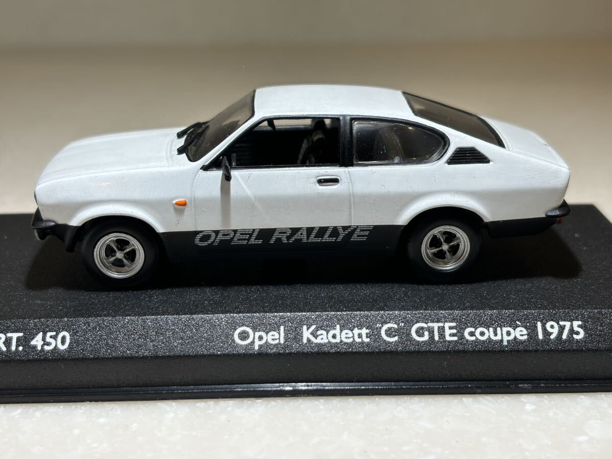 1/43 「オペル カデットC クーペ GTE」ホワイト 1975年「いすゞ ジェミニ クーペ」 兄弟車 ディテイルカーズ製　ART.450_画像6