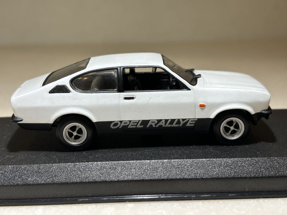 1/43 「オペル カデットC クーペ GTE」ホワイト 1975年「いすゞ ジェミニ クーペ」 兄弟車 ディテイルカーズ製　ART.450_画像7