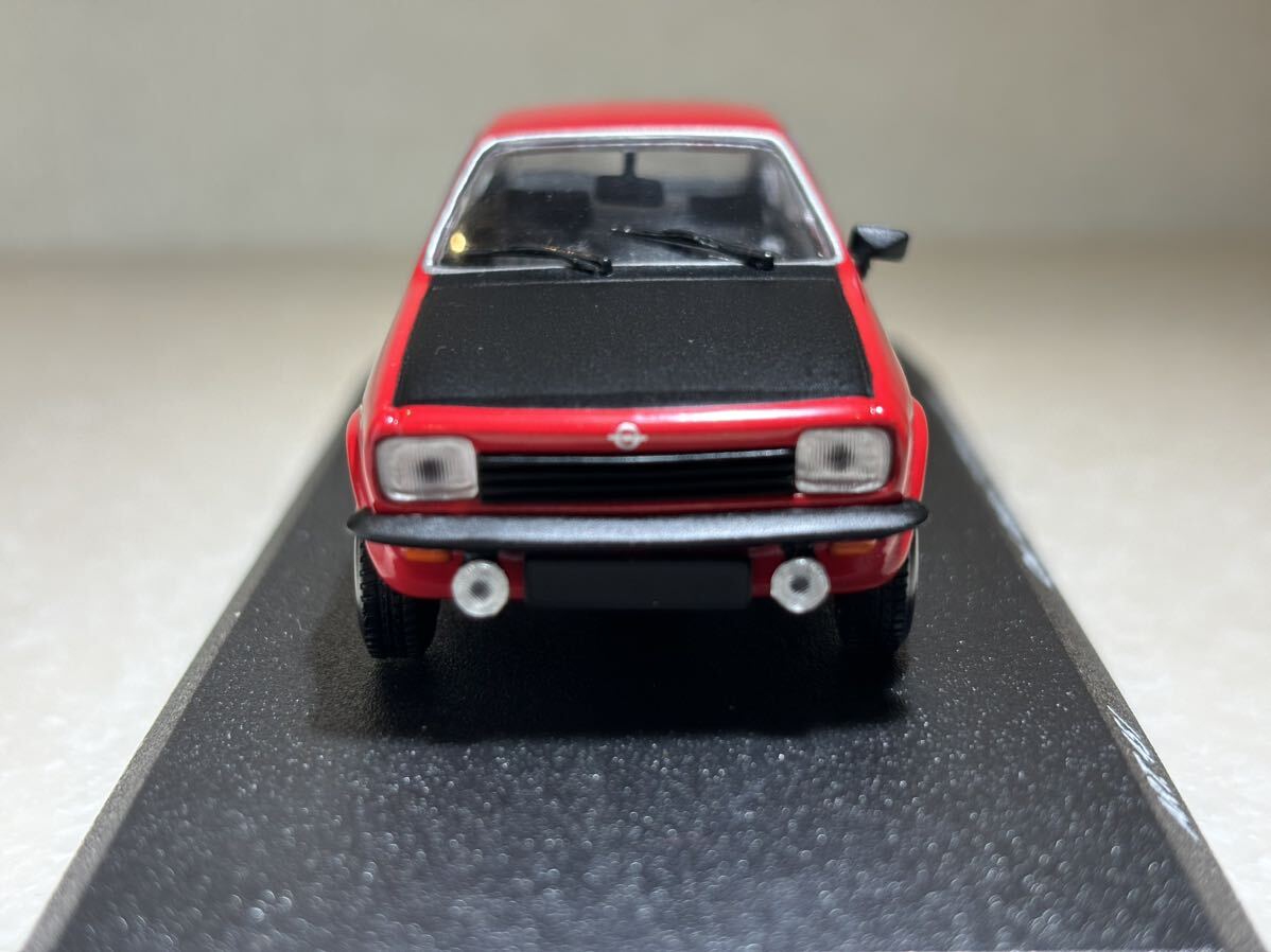 1/43 「オペル カデットC クーペ GTE」レッド　1973年 「いすゞ ジェミニ クーペ」 兄弟車 ディテイルカーズ製　ART.451_画像3