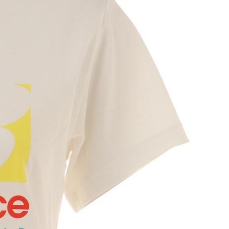 送料無料 現品限り【新品】ニューバランスレディースロゴTシャツ 白ホワイト Mサイズ_画像3