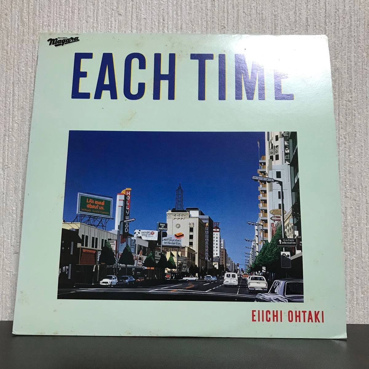 和モノ レコード 2枚セット 大滝詠一 EACH TIME NIAGARA ナイアガラ サーカス 坂本龍一 細野晴臣 シティポップ