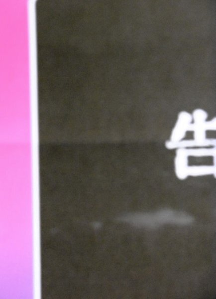 ★「告白的女優論」ATG映画ポスター　浅丘ルリ子　岡田茉莉子　1971年_画像3