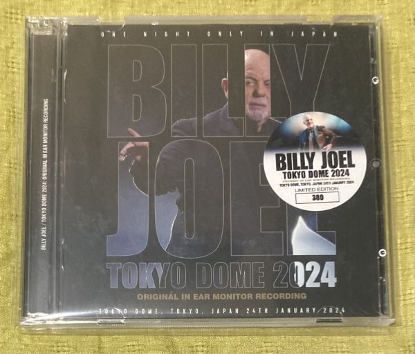 BILLY JOEL / TOKYO DOME 2024 : ORIGINAL IN EAR MONITOR RECORDING (2CD + 2CDR) Numbered Stickered Edition 廃盤！_画像1
