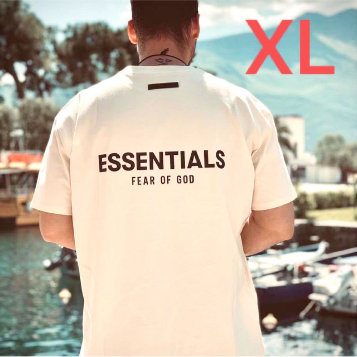 【新品】エッセンシャルズ FOG - Essentials  Tシャツ ホワイト　半袖　XLサイズ