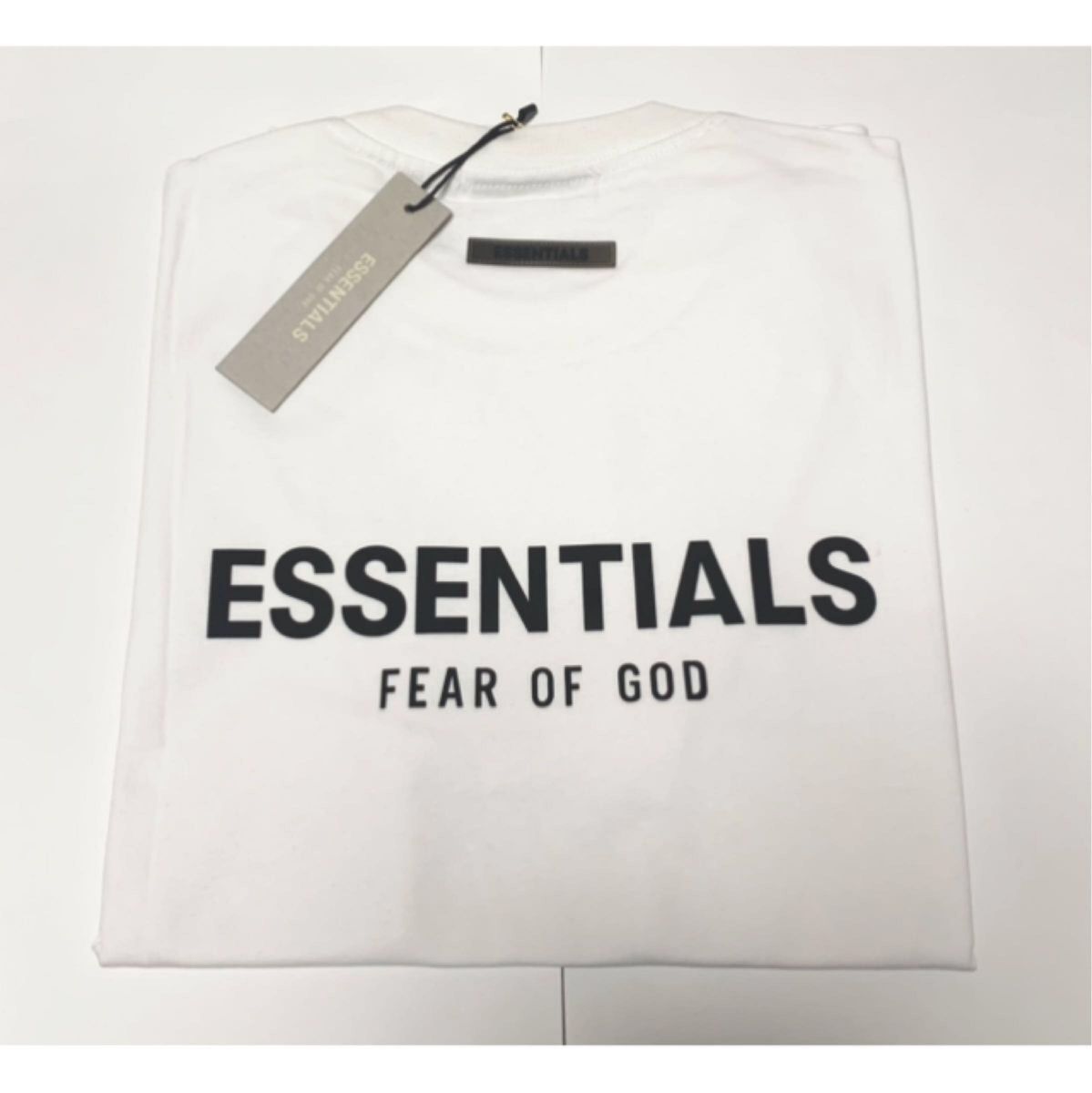 【新品】エッセンシャルズ FOG - Essentials  Tシャツ ホワイト　半袖　XLサイズ