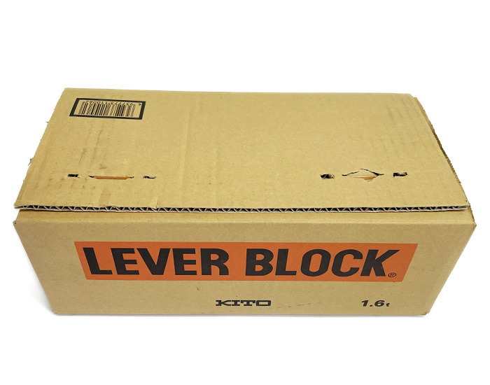  new goods unopened KITOkito- lever block 1 pcs L5 shape LB016 LEVER BLOCK rated load 1.6t standard . degree 1.5m load tightening tool hanging heavy equipment truck transportation 