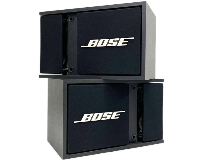 BOSE ボーズ 301 MUSIC MONITOR-II モニター スピーカーシステム 左右セット LR ペア オーディオ機器 音響機器 音出し確認済 現状品_画像1