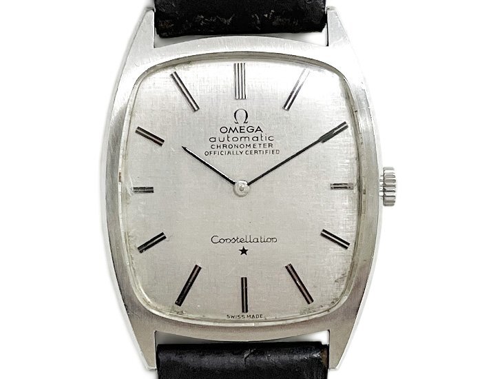 OMEGA オメガ メンズ 腕時計 コンステレーション Cal.712 Ref.153.014 シルバー文字盤 自動巻き クロノメーター ヴィンテージ 不動品_画像1