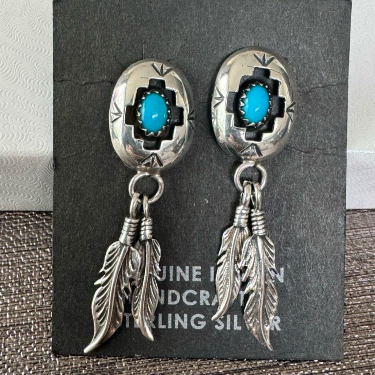 vintage sterling silver インディアンジュエリー シャドウ vintage sterling silver インディアンジュエリー シャドウ