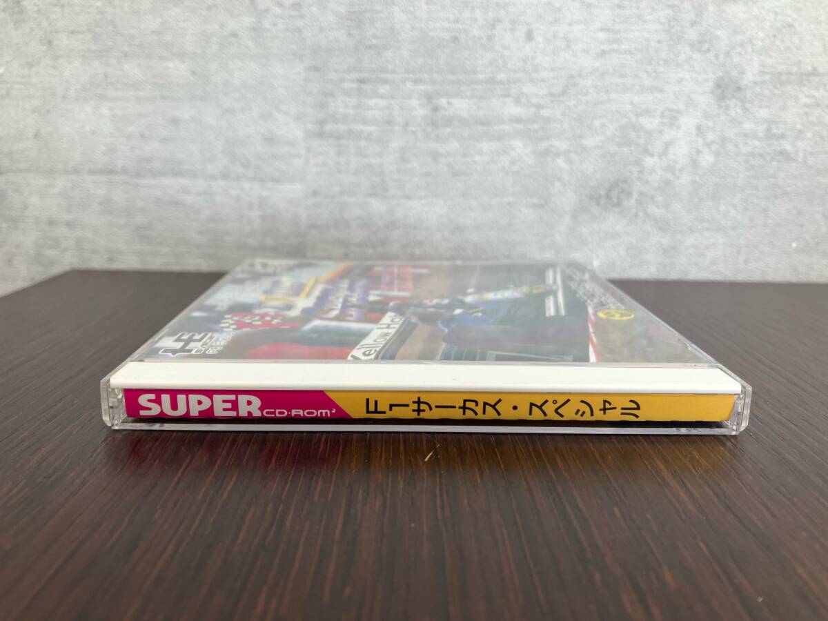 ◇◆#5444B SUPER CD-ROM2 SYSTEM エフワンサーカス・スペシャル ポールトゥウイン F1 CIRCUS SPECIAL POLE TO WIN PC Engine◆◇の画像3