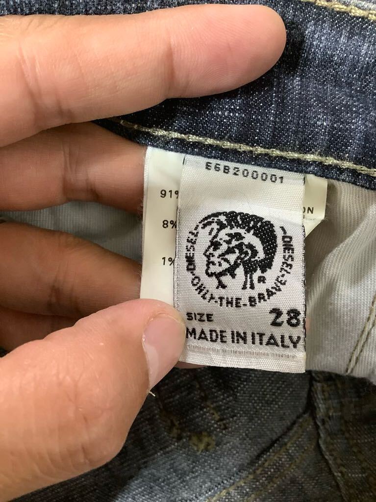 M-1275 Diesel дизель Denim брюки женский W28 б/у обработка ботинки cut джинсы ji- хлеб 