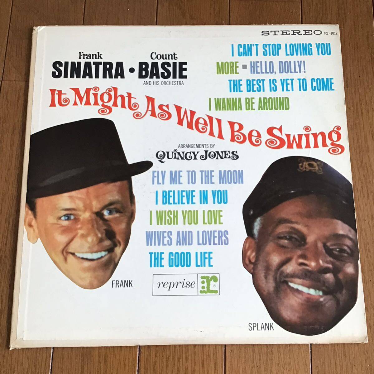 US盤 / Frank Sinatra Count Basie And His Orchestra / It Might As Well Be Swing_画像1