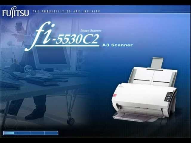 ①即決◆送料無料◆FUJITSU◆富士通◆FI-5530C2◆イメージA3両面コンパクトカラースキャナ◆中古動作良品＋付属品付_画像3