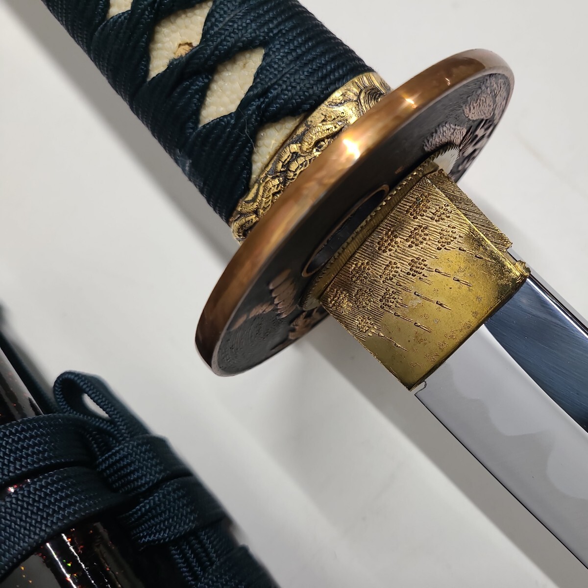  иммитация меча античный японский меч 