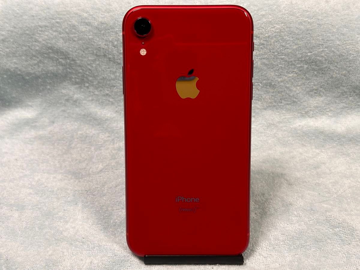 限定タイムサービス　Apple iPhone XR 64GB PRODUCT RED  SIMフリー　極美品