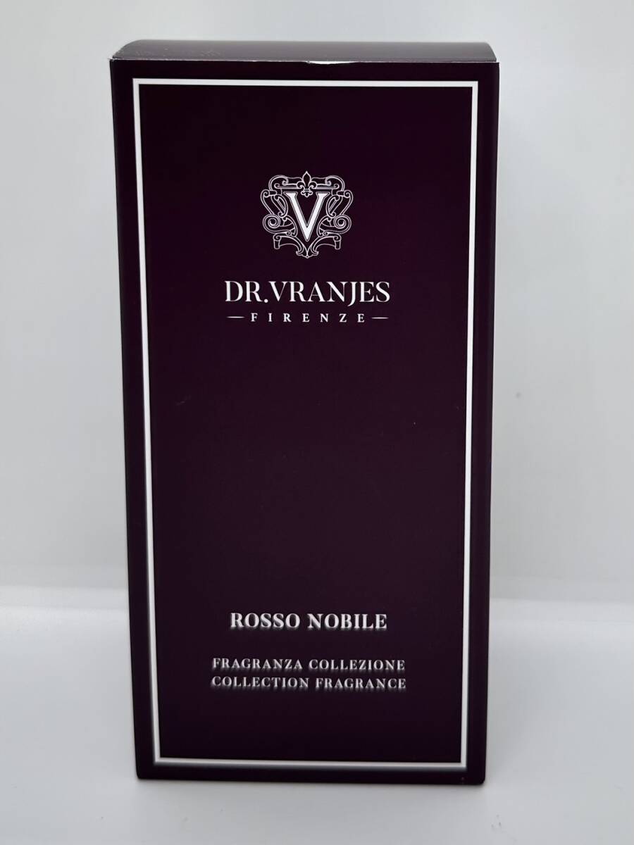 未使用品/DR.VRANJES ドットール ヴラニエス ロッソノービレ 250ml ディフューザー スティック付き/ルームフレグランス/現状品/同梱不可_画像6