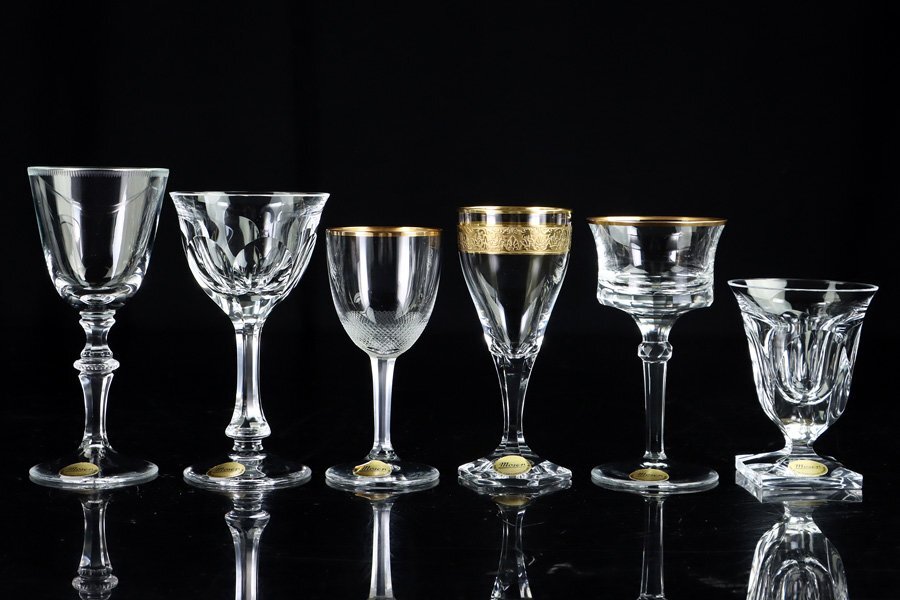 魁◆名家コレクション 本物保証 未使用長期保管品 モーゼル MOSER テーブルスペシャルコレクション グラス一式 12種類セット 極上厳選作_画像4